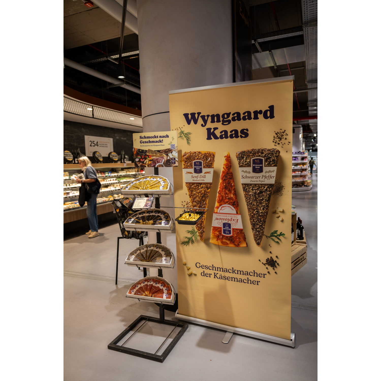 Stalen display - 4 laags